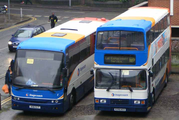 Stagecoach South Volvo B10M Jonckheere 52623 & Olympian Alexander 16295